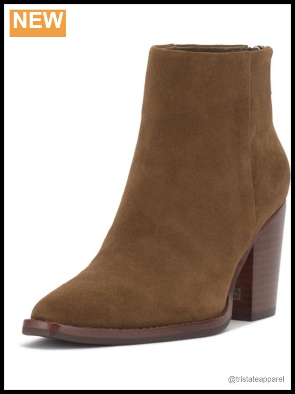 Vince Camuto Suede Pointed Toe Ankle Bootie